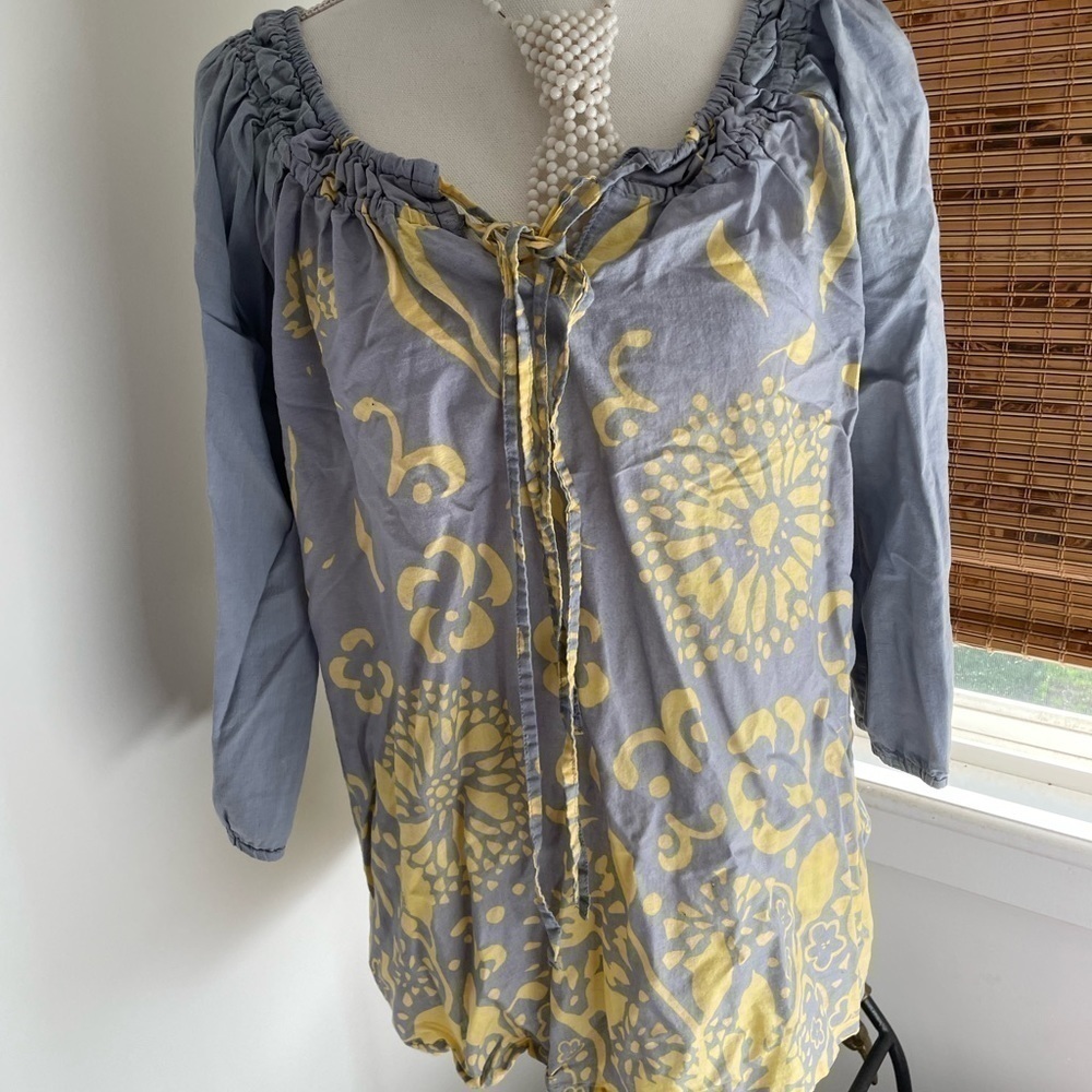 Light blue blouse